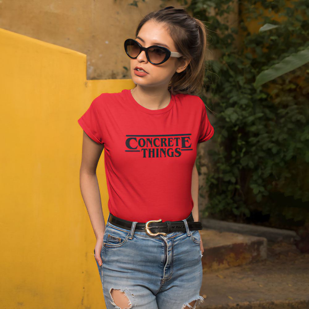 CONCRETE THINGS TEE FEMALE