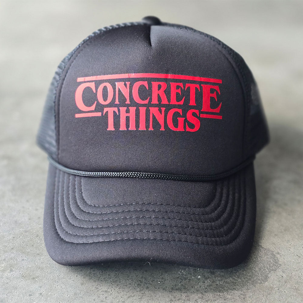 CONCRETE THINGS TRUCKER HAT