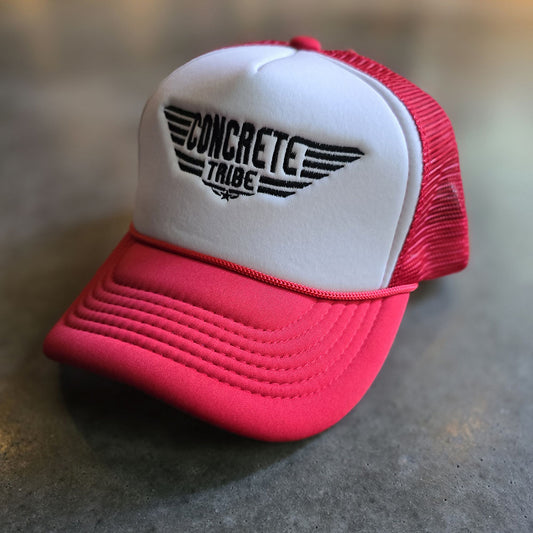 EMBROIDERY “MAVERICK” CONCRETE TRIBE TRUCKER HAT