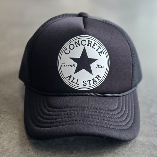 CONCRETE ALL STAR TRUCKER HAT