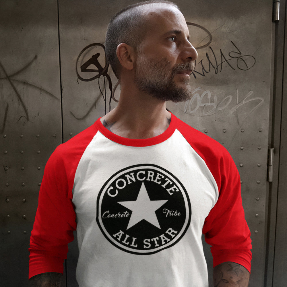 CONCRETE ALL STAR ¾ SLEEVE